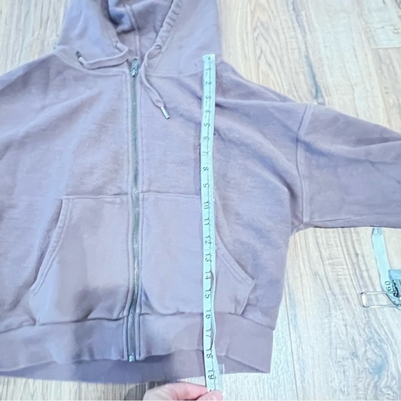 Balance Athletica Vitality Relaxed Fit Zip Up Hoodie Sweatshirt - Picture 5 of 6